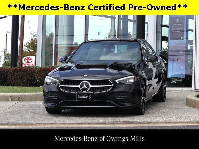 used 2024 Mercedes-Benz C-Class car, priced at $43,900