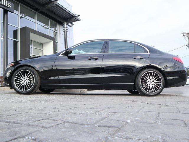 used 2022 Mercedes-Benz C-Class car, priced at $39,900