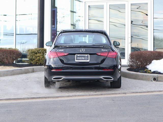 used 2022 Mercedes-Benz C-Class car, priced at $39,900