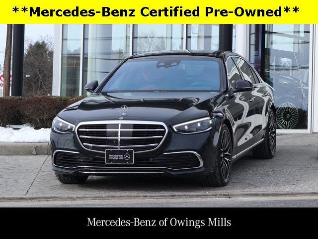 used 2021 Mercedes-Benz S-Class car, priced at $67,901