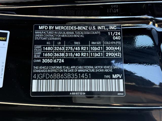 new 2025 Mercedes-Benz AMG GLE 53 car, priced at $98,080