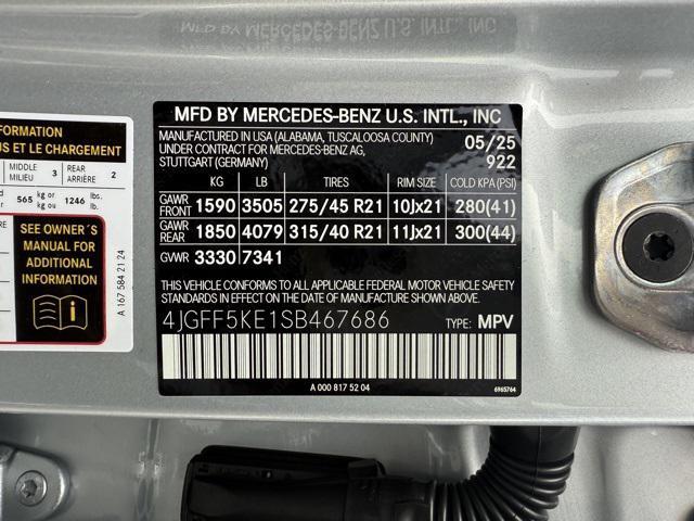 new 2025 Mercedes-Benz GLS 450 car, priced at $95,865