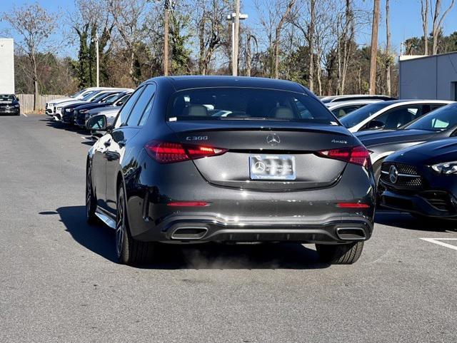 used 2024 Mercedes-Benz C-Class car, priced at $50,500