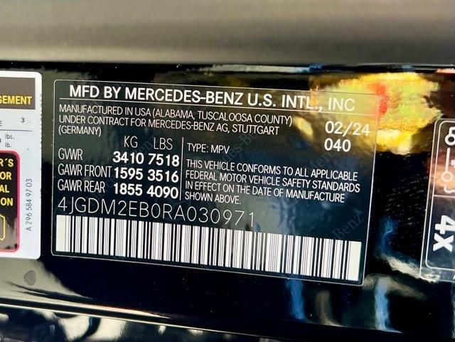 new 2024 Mercedes-Benz EQS 450 car, priced at $116,650