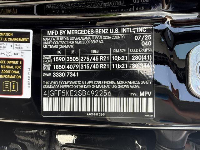 new 2025 Mercedes-Benz GLS 450 car, priced at $98,300