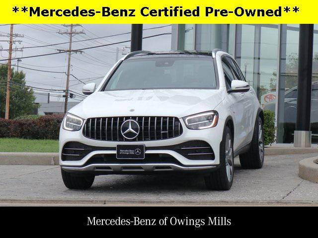 used 2022 Mercedes-Benz AMG GLC 43 car, priced at $43,900