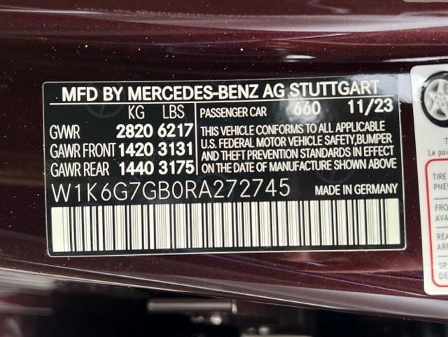 new 2024 Mercedes-Benz S-Class car, priced at $140,650