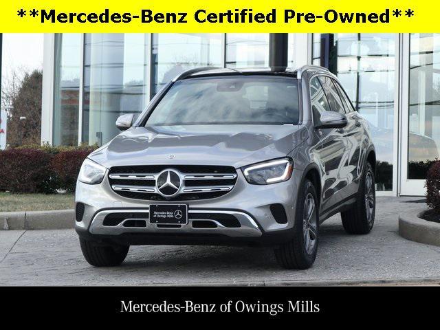 used 2021 Mercedes-Benz GLC 300 car, priced at $33,901