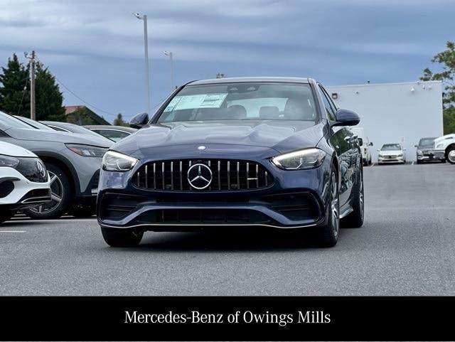 new 2024 Mercedes-Benz AMG C 43 car, priced at $68,645