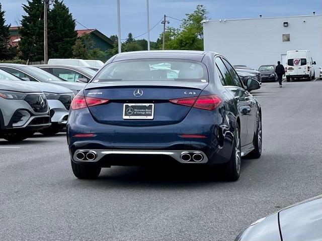 new 2024 Mercedes-Benz AMG C 43 car, priced at $68,645