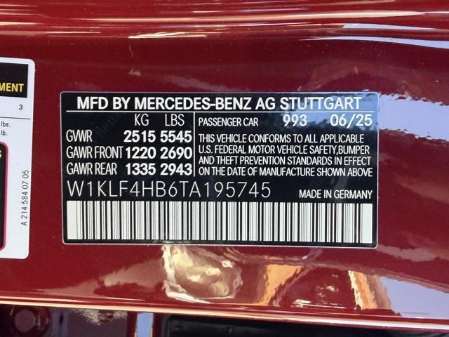 new 2026 Mercedes-Benz E-Class car, priced at $75,220