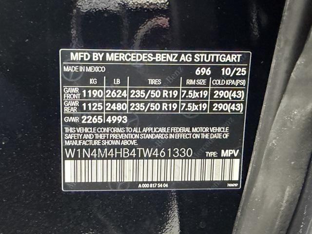 new 2026 Mercedes-Benz GLB 250 car, priced at $52,800