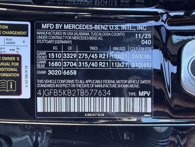 new 2026 Mercedes-Benz GLE 450 car, priced at $80,685