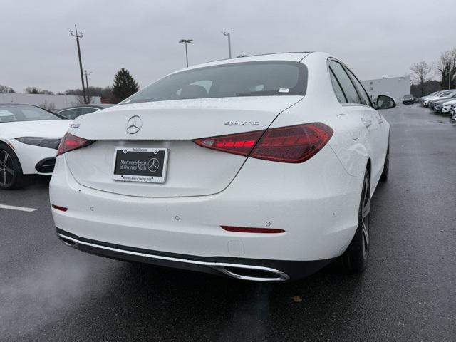 new 2025 Mercedes-Benz C-Class car, priced at $55,270