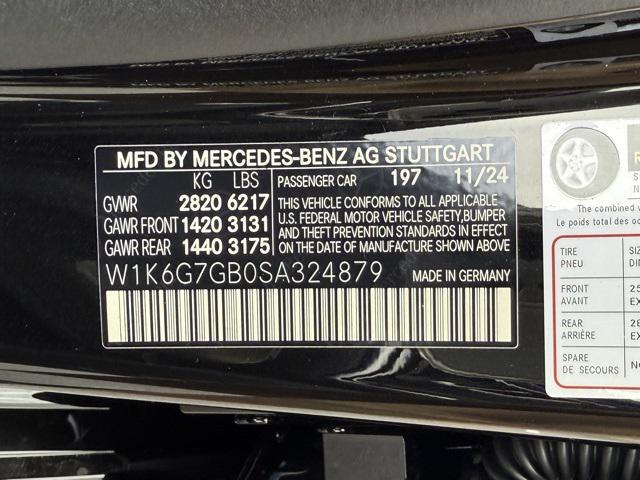 new 2025 Mercedes-Benz S-Class car, priced at $136,790