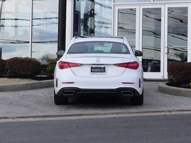 used 2024 Mercedes-Benz C-Class car, priced at $48,900