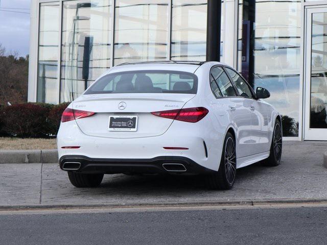 used 2024 Mercedes-Benz C-Class car, priced at $48,900