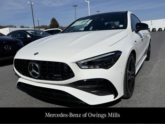 new 2025 Mercedes-Benz AMG CLA 35 car, priced at $64,340