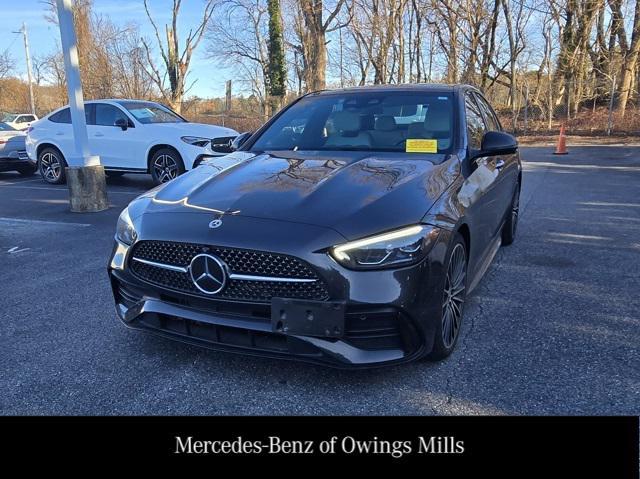 used 2023 Mercedes-Benz C-Class car, priced at $35,589