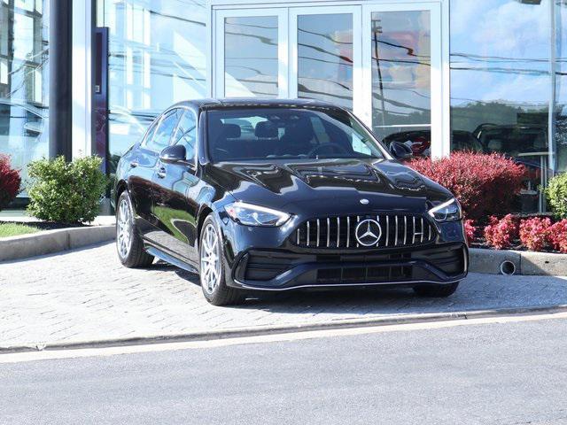 used 2024 Mercedes-Benz AMG C 43 car, priced at $58,313