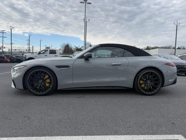 new 2025 Mercedes-Benz AMG SL 63 car, priced at $199,855