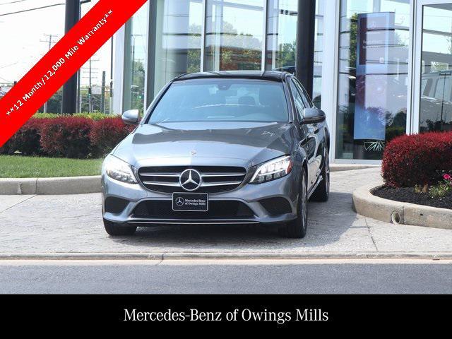 used 2020 Mercedes-Benz C-Class car, priced at $27,590
