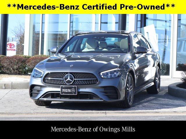 used 2022 Mercedes-Benz E-Class car, priced at $42,900