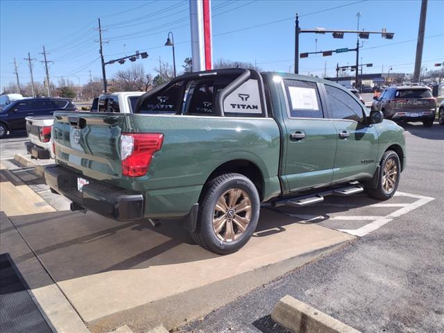 new 2024 Nissan Titan car, priced at $55,855