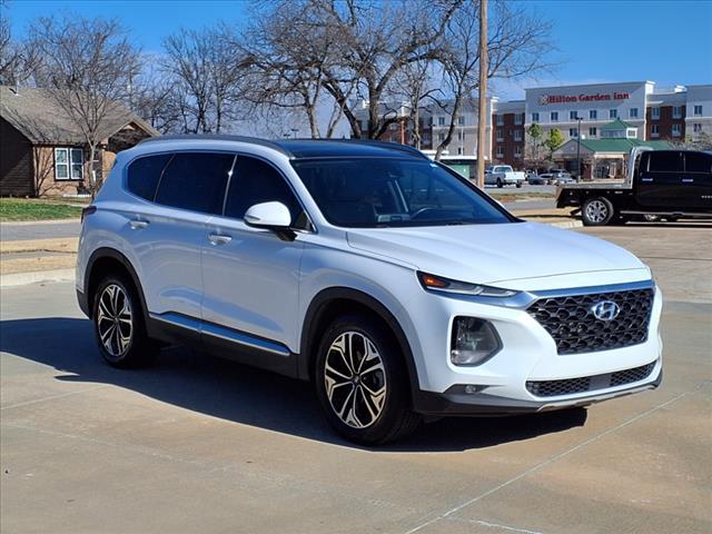 used 2019 Hyundai Santa Fe car, priced at $22,850