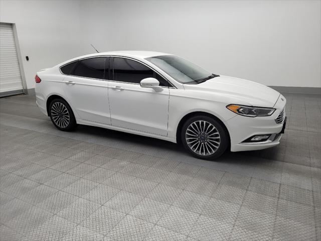 used 2018 Ford Fusion car, priced at $16,695