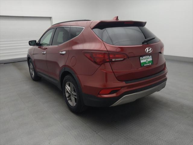 used 2018 Hyundai Santa Fe Sport car, priced at $16,495