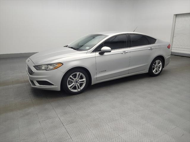 used 2018 Ford Fusion Hybrid car, priced at $16,095