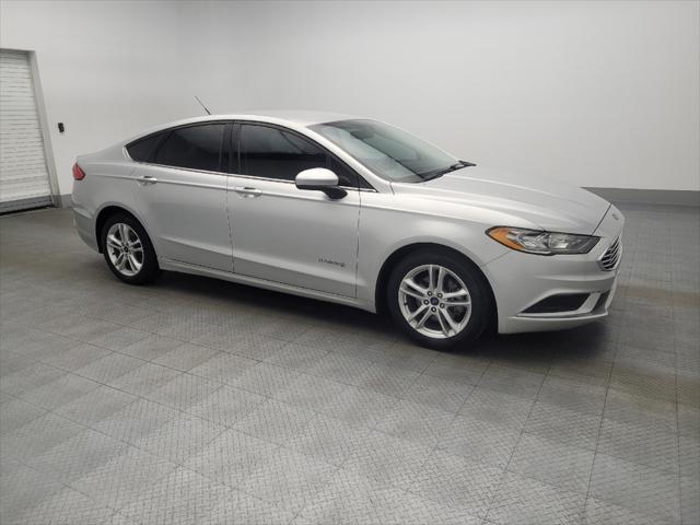 used 2018 Ford Fusion Hybrid car, priced at $16,095