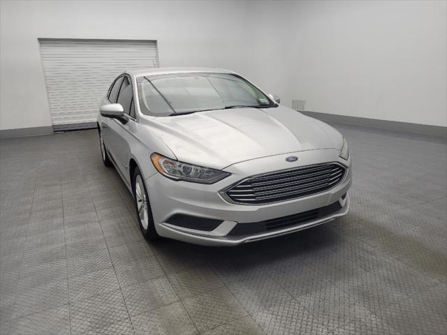 used 2018 Ford Fusion Hybrid car, priced at $16,095