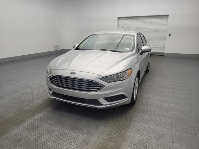 used 2018 Ford Fusion Hybrid car, priced at $16,095