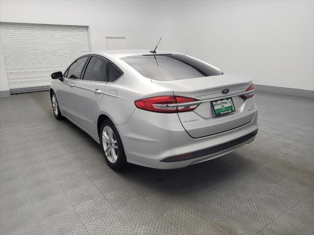 used 2018 Ford Fusion Hybrid car, priced at $16,095