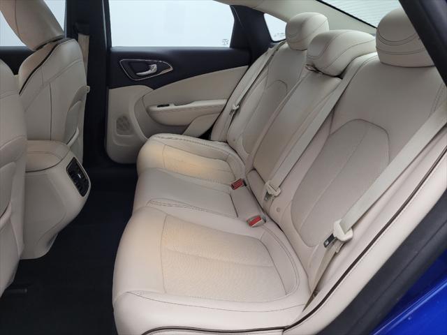 used 2015 Chrysler 200 car, priced at $15,595