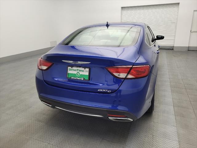 used 2015 Chrysler 200 car, priced at $15,595