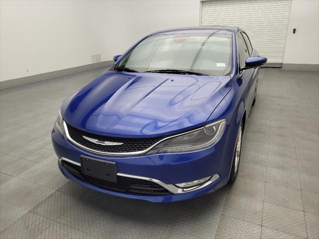 used 2015 Chrysler 200 car, priced at $15,595