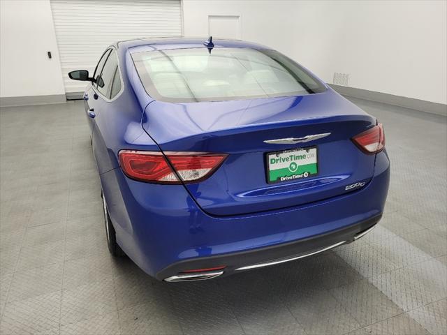 used 2015 Chrysler 200 car, priced at $15,595