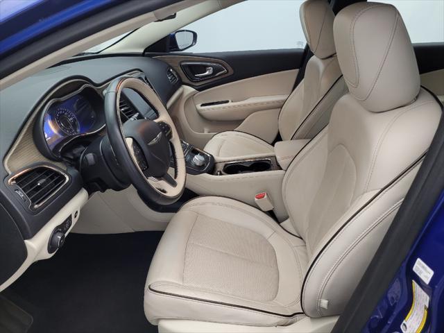 used 2015 Chrysler 200 car, priced at $15,595