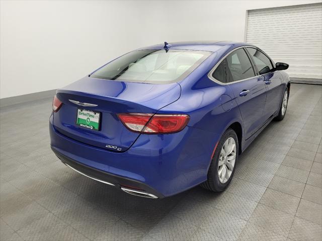 used 2015 Chrysler 200 car, priced at $15,595