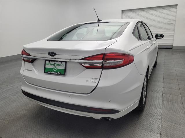 used 2017 Ford Fusion car, priced at $15,095