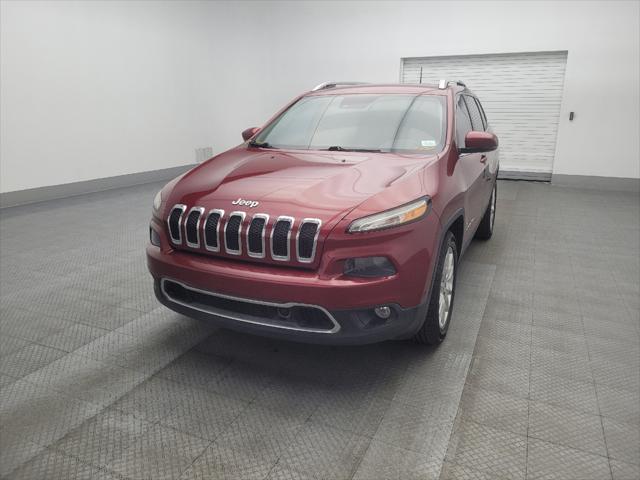 used 2016 Jeep Cherokee car, priced at $14,595