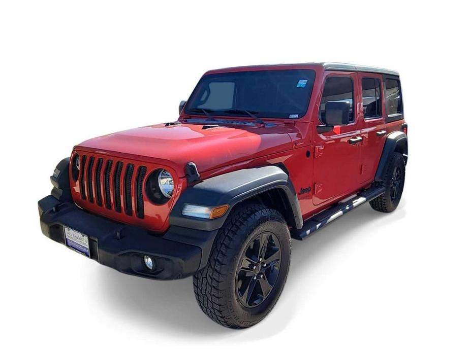 used 2020 Jeep Wrangler Unlimited car, priced at $31,987