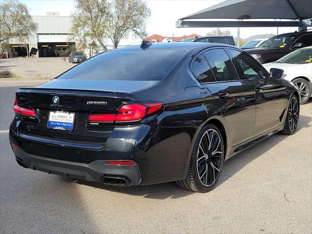 used 2022 BMW M550 car, priced at $53,487