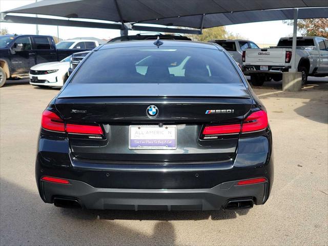 used 2022 BMW M550 car, priced at $53,487