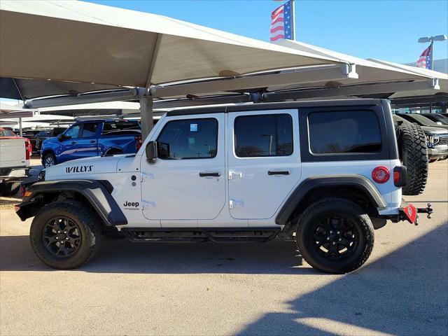 used 2021 Jeep Wrangler Unlimited car, priced at $27,034