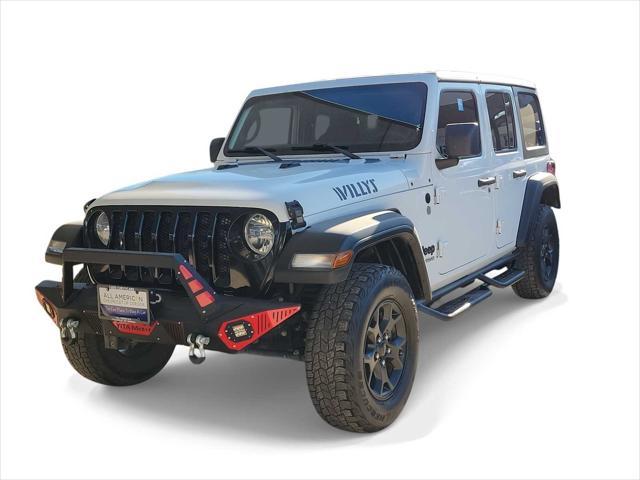 used 2021 Jeep Wrangler Unlimited car, priced at $27,034