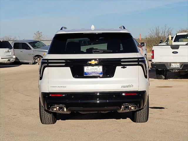 new 2025 Chevrolet Traverse car, priced at $56,215